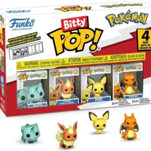 FUNKO BITTY POP: POKEMON - BULBASAUR 4PK