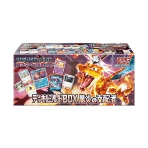 Pokémon Scarlet & Violet SV3: Ruler of the Black Flame - Deck Build Box Japán