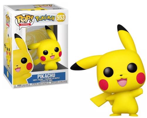 POKEMON Funko POP N° 553 - Pikachu (Waving)