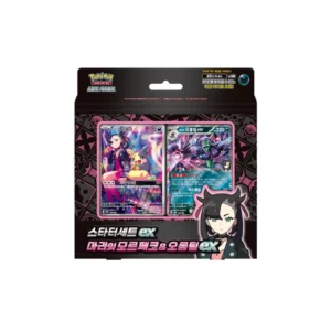 Pokemon TCG: Marnie's Morpeko & Grimmsnarl ex Starter Set Koreai
