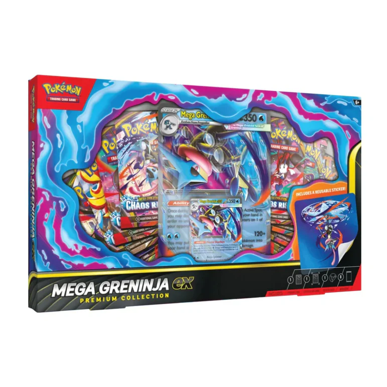 Pokémon TCG: Mega Greninja ex Premium Collection Box