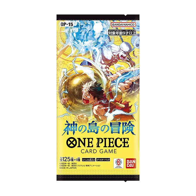 ONE PIECE TCG: Adventure on God’s Island OP-15 Booster Pack Japán