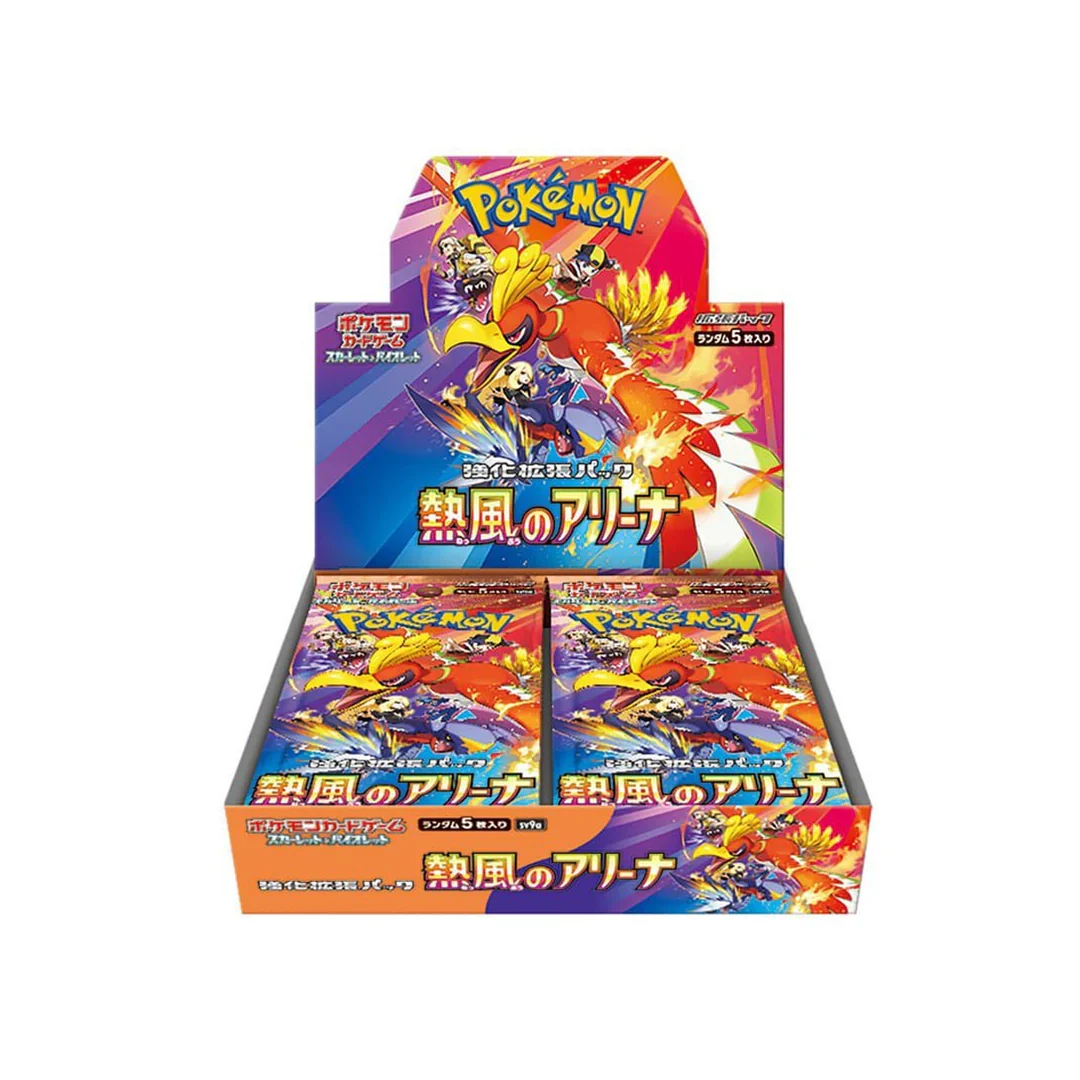 Pokémon Japán Heat Wave Arena Booster Box (sv9a)